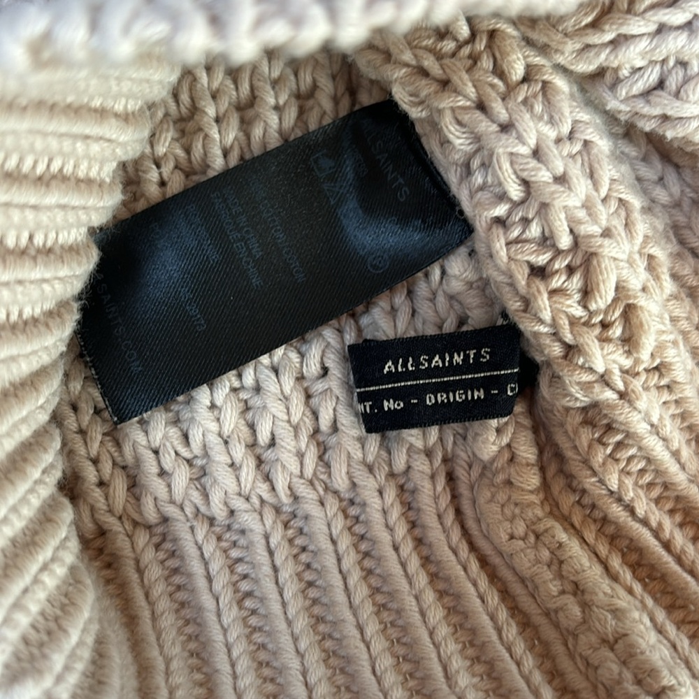 All Saints Knitted Beanie - Picture 2 of 5